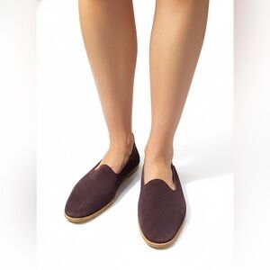 Pedro García Leather Flats EU 39.5 US 8.5 Perforated Slip On Made in Spain